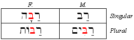 Morphology -  Geminate Adjectives